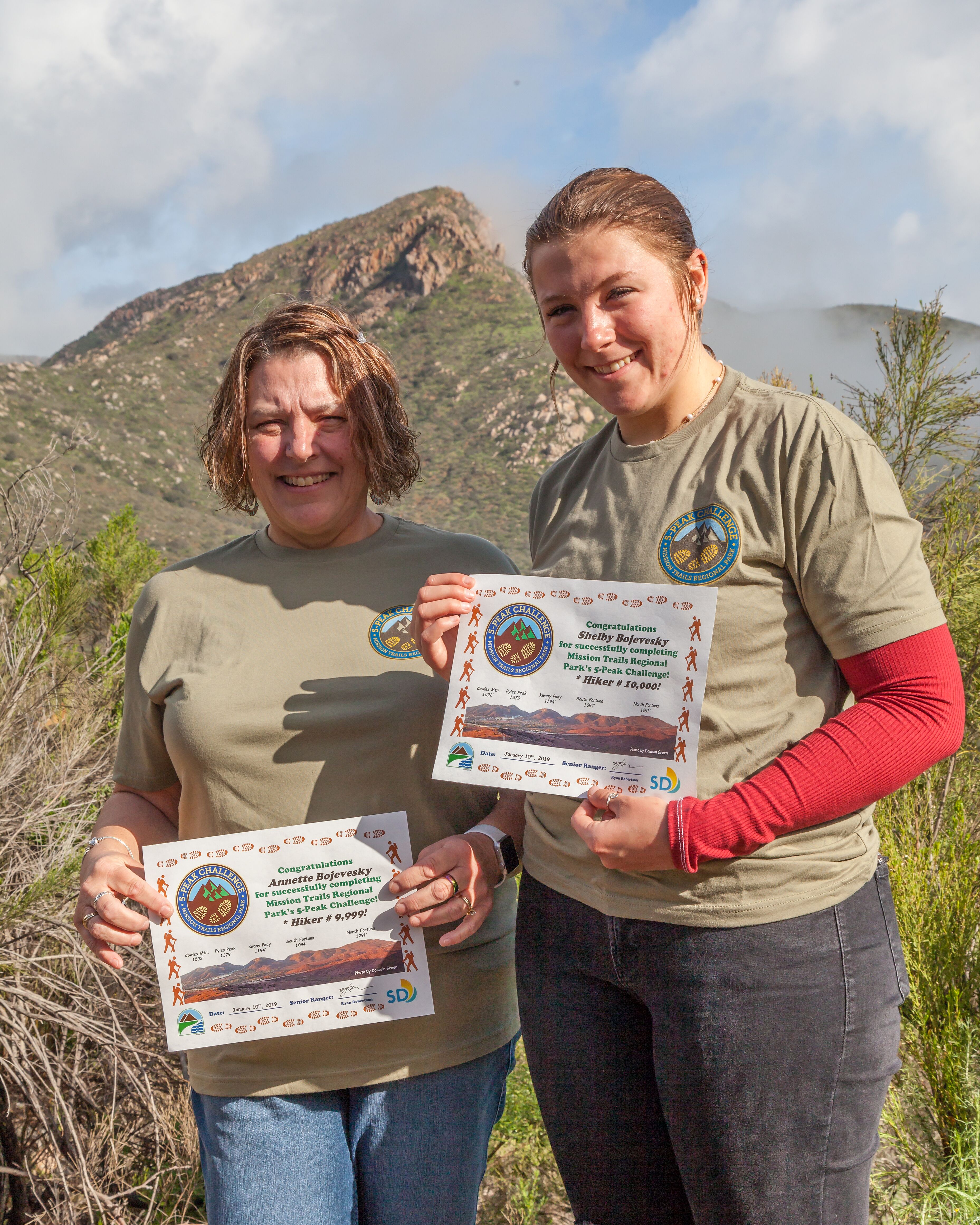 Hiking The 5 Peak Challenge Of Mission Trails Regional Park - Trail to Peak