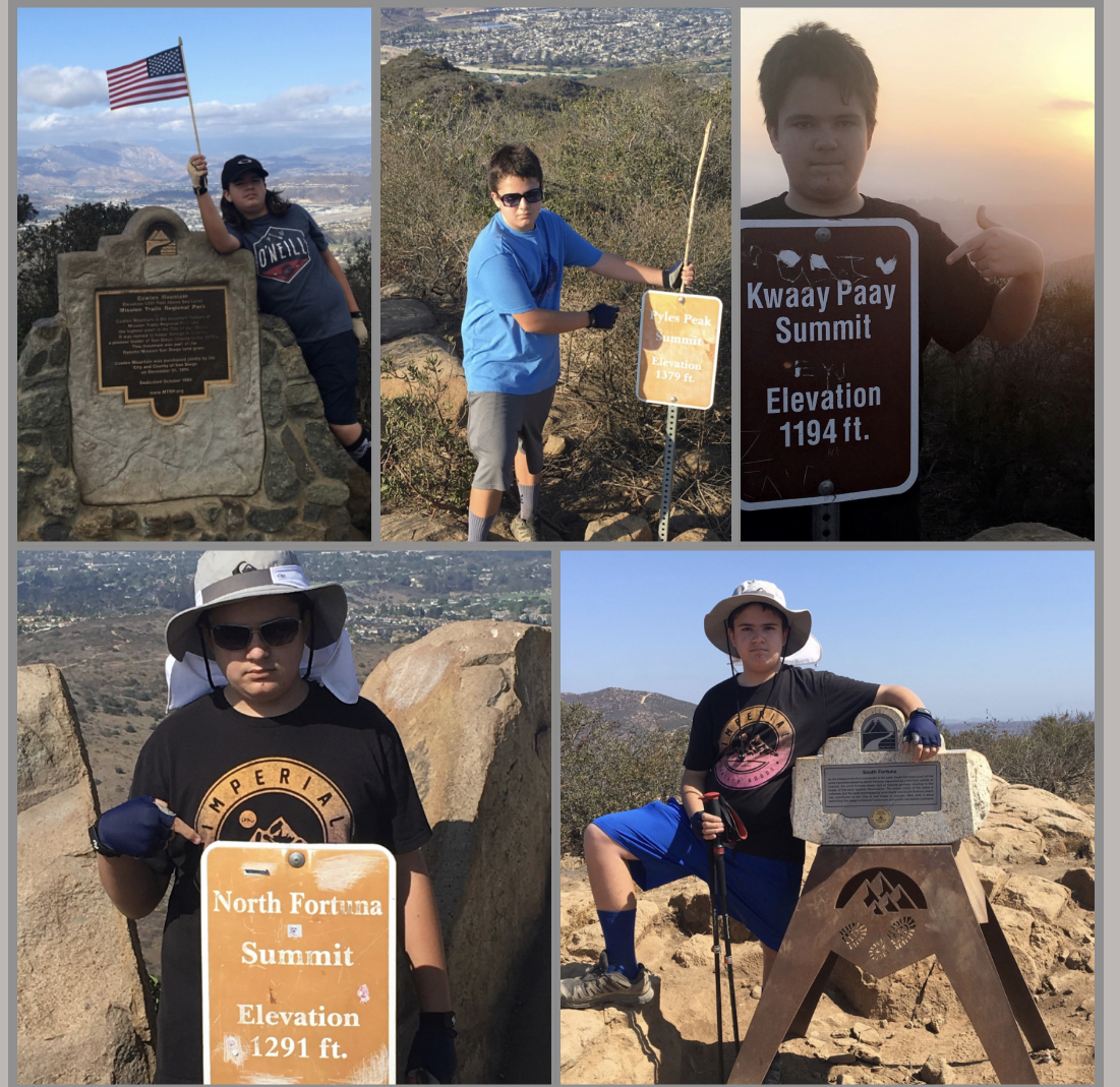 Hiking The 5 Peak Challenge Of Mission Trails Regional Park - Trail to Peak