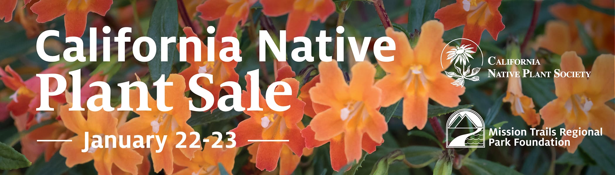 California Native Plant Sale - January 22-23 - California Native Plant Society - Mission Trails Regional Park Foundation